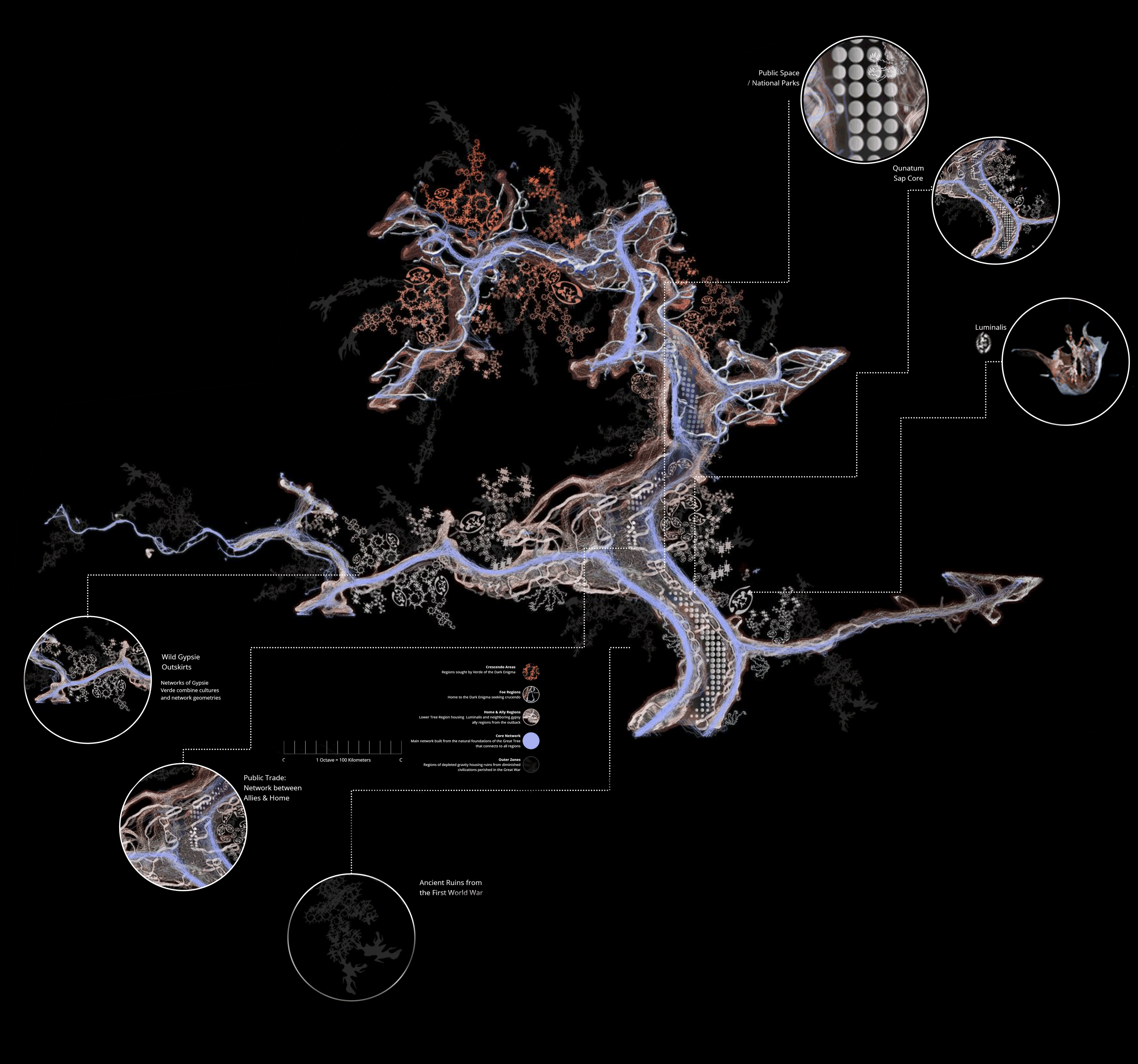 Cosmogony — Alien World Map — image 2